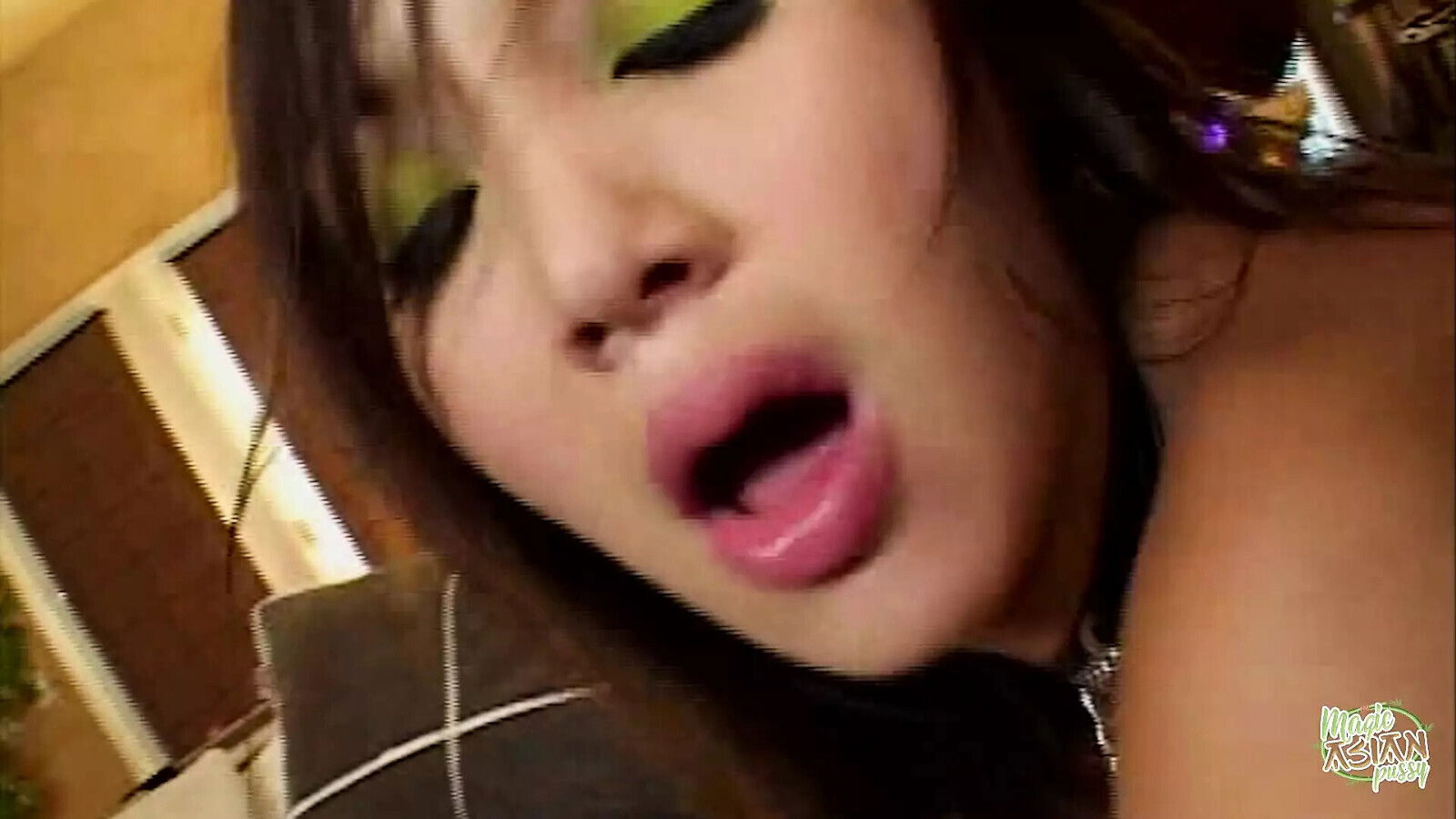 Hardcore Busting Threesome Luring Asian with Body