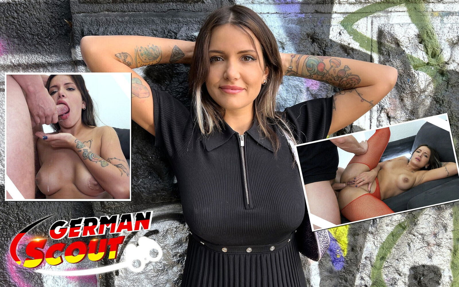 German Scout First Pickup Casting Butt Teen Crystal Richi