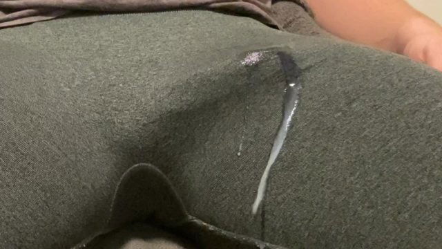 Massive hands cumshot tight pants