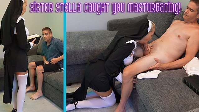 Caught Student Masturbating! SISTER STELLA’S SCHOOL WAYWARD BOYS MILF STELLA