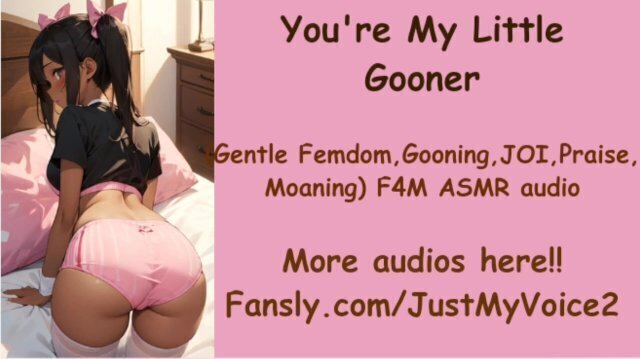 Gentle EBONY Femdom helps GOON [F4M ASMR Audio]