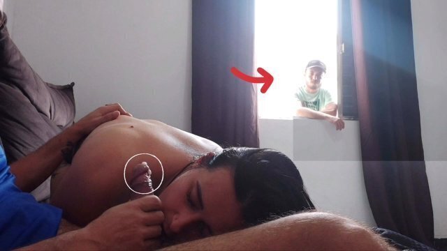 Caught stepbrother! fuck stepbrother's wife