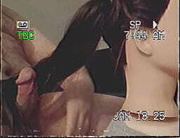 VHS Pigtails hairjob with salon training head