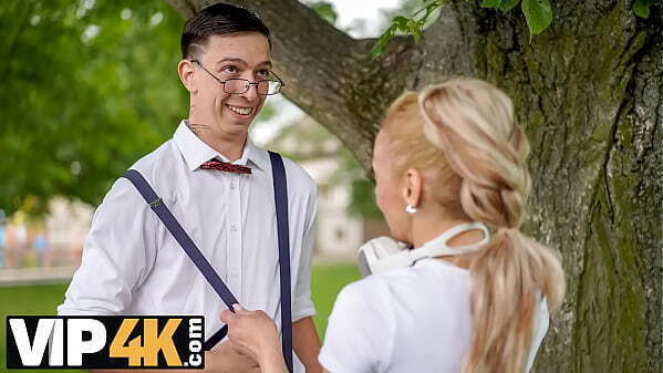 MATURE4K. Czech MILF young stud after morning took place