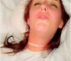 Sexy Redhead Takes Cock in Hotel