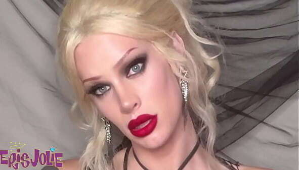 Domme Trans Goddess Eris Jolie Breeds &amp_ Makes Worship