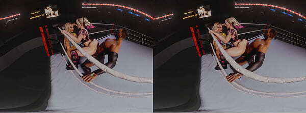 Alexa Bliss having flying fuck with Morgan Finn Bannor