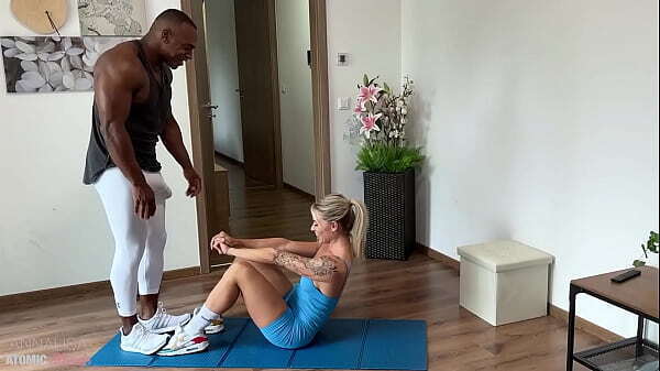 Annalisa Atomic Blonde Slutty Wife Gets Fucked First Huge Black