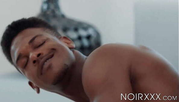 stud Adrian Hart cums after rimming drilling