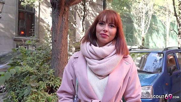 GERMAN SCOUT SMALL REDHEAD GIRL KITTY LOVEDREAM PICKUP CASTING FUCK