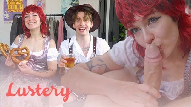 Cute Amateur Germans Fuck Oktoberfest Lustery