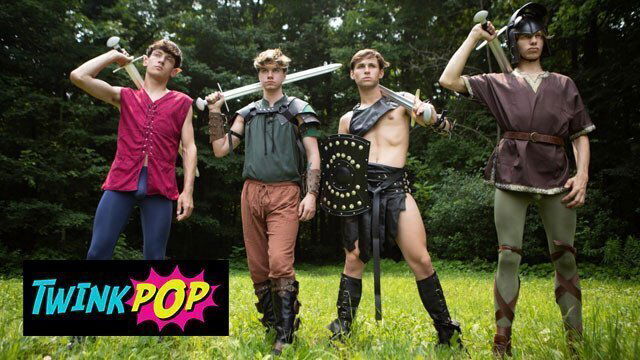 TWINKPOP Jordan Lake Shae Reynolds Draw Their Hard Swords Epic Duel