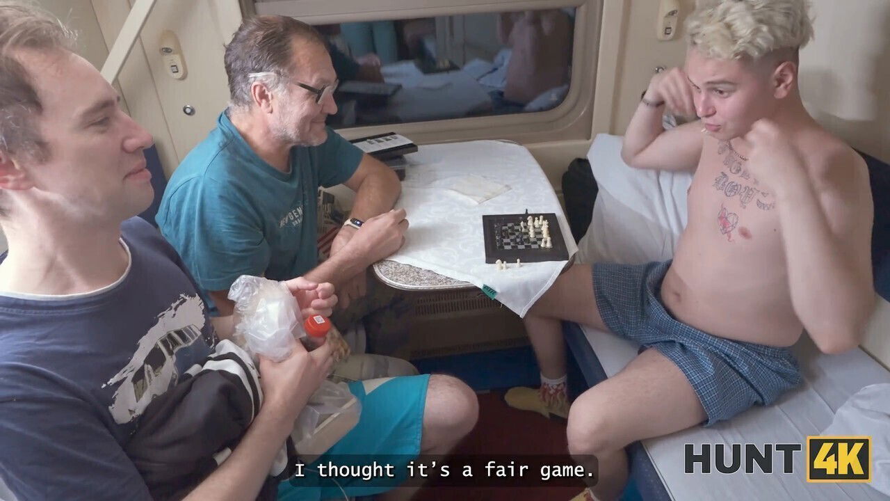 HUNT4K. Young craves blowjob from stranger public