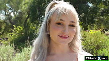 barebacking shemale Haven Rose nature