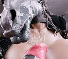 Furry ponyplayer mare masturbating huge flared horsecock