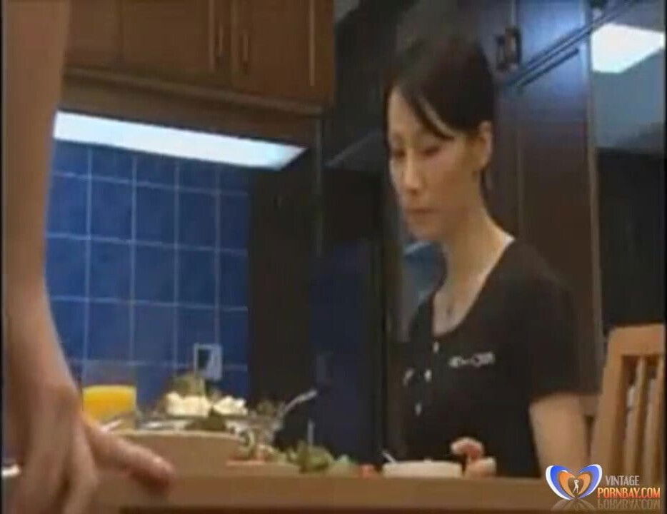 Japanese Milf and guy in home alone vintagepornbay.com