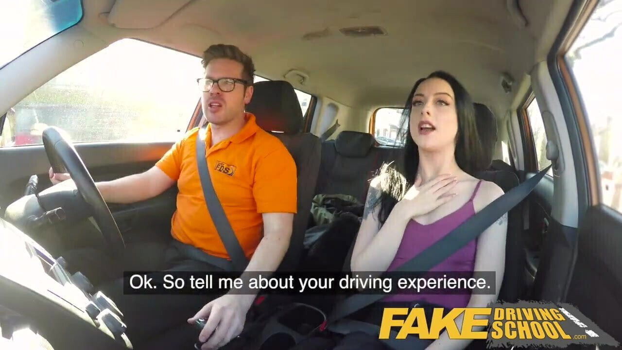 Fake Driving School Hard sex and creampie on 2nd lesson