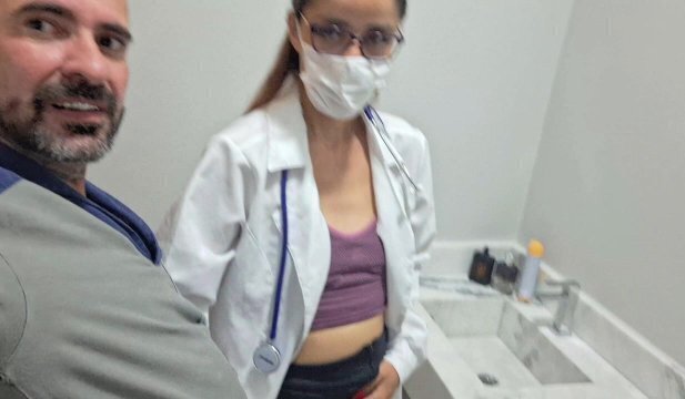 Vazou video Doutora fodendo funcionário banheiro hospital!