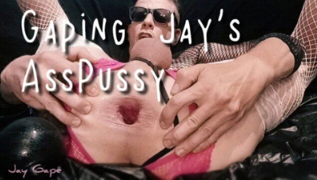 Gaping Jay's Pussy