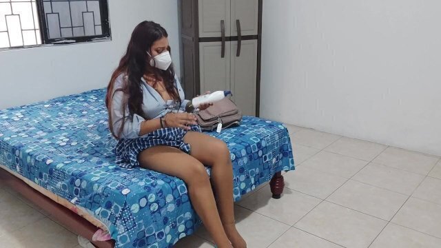 Horny student eager cock. play masturbating alone!!!!