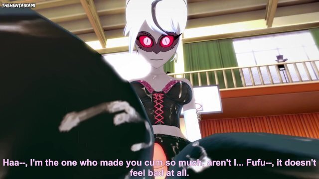 Carmilla from Hazbin Hotel Works With Footjob! Hentai