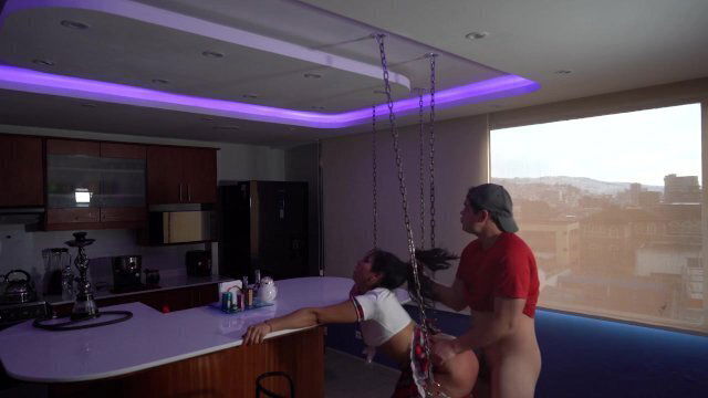 Behind scenes Camila schoolgirl fucked part