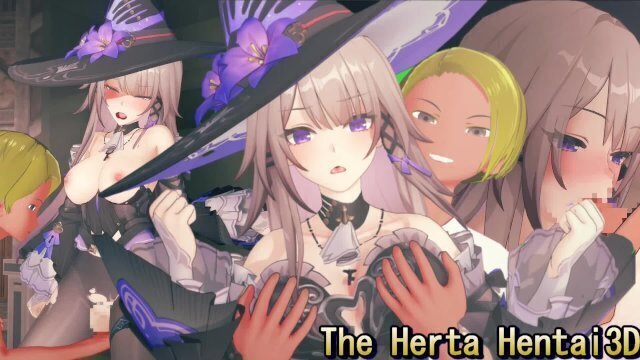 【崩壊スターレイル マダムヘルタ】3Dエロアニメ動画(背後乳揉み⇒手マン⇒手コキ⇒フェラ⇒セックス ヘルタ3 Honkai Star Rail Herta hentai sex.大黑塔色情动画