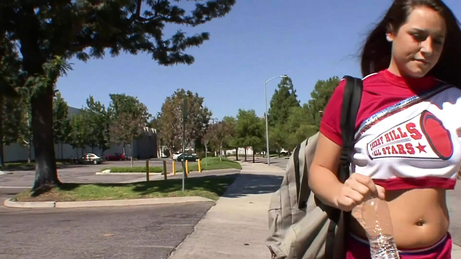 teacher takes fuck because wearing cheerleader outfit