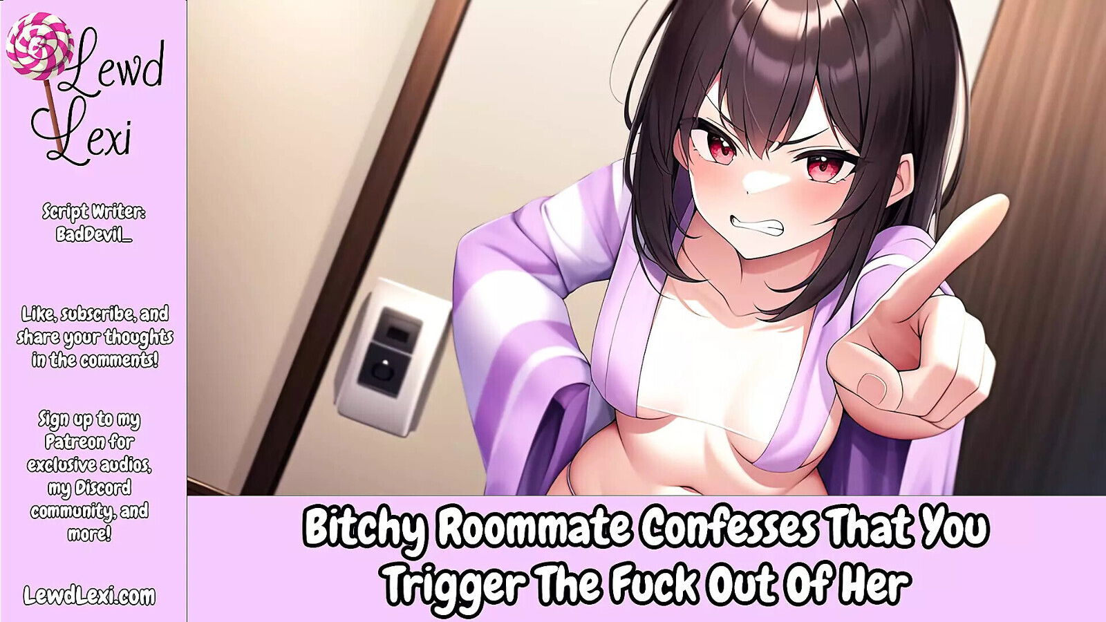 Bitchy Roommate Confesses Trigger Fuck Erotic Audio