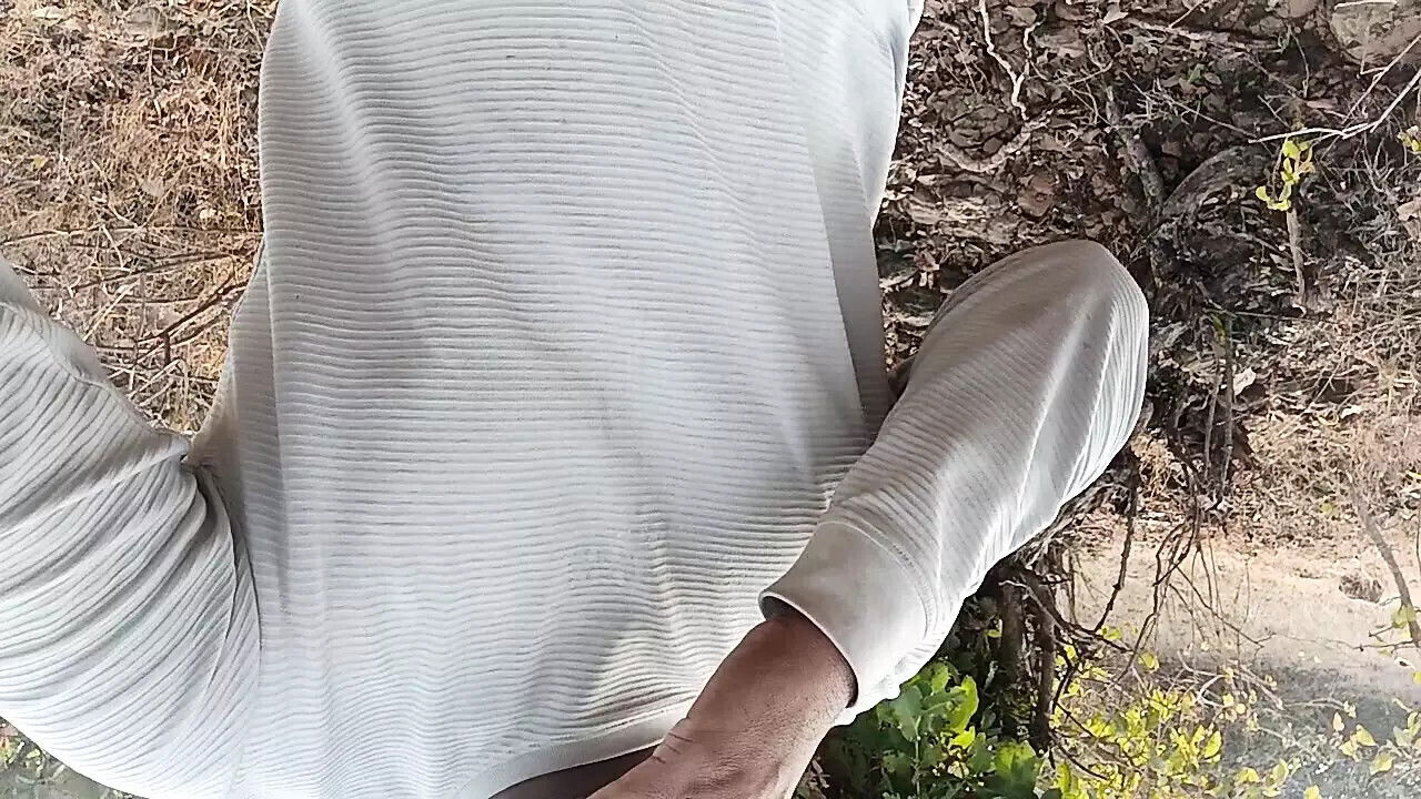 Coming morning time forest then masturbation