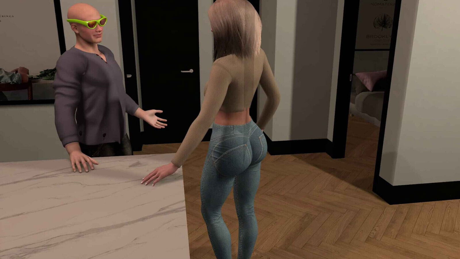 Best Friend's Sister Dakota Horny Girl