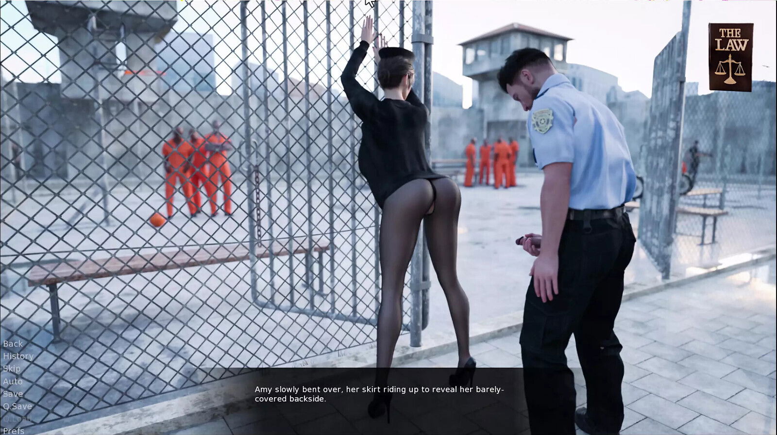 Prison Guard Thought Sarah Does Things Prison.