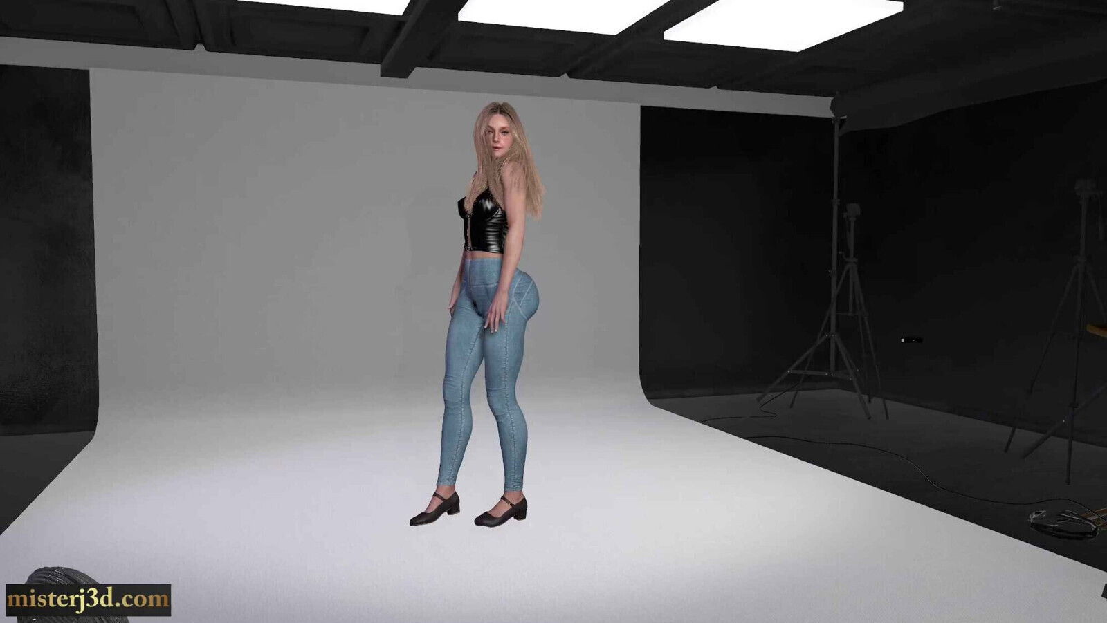 Dakota Enjoying Studio Audition