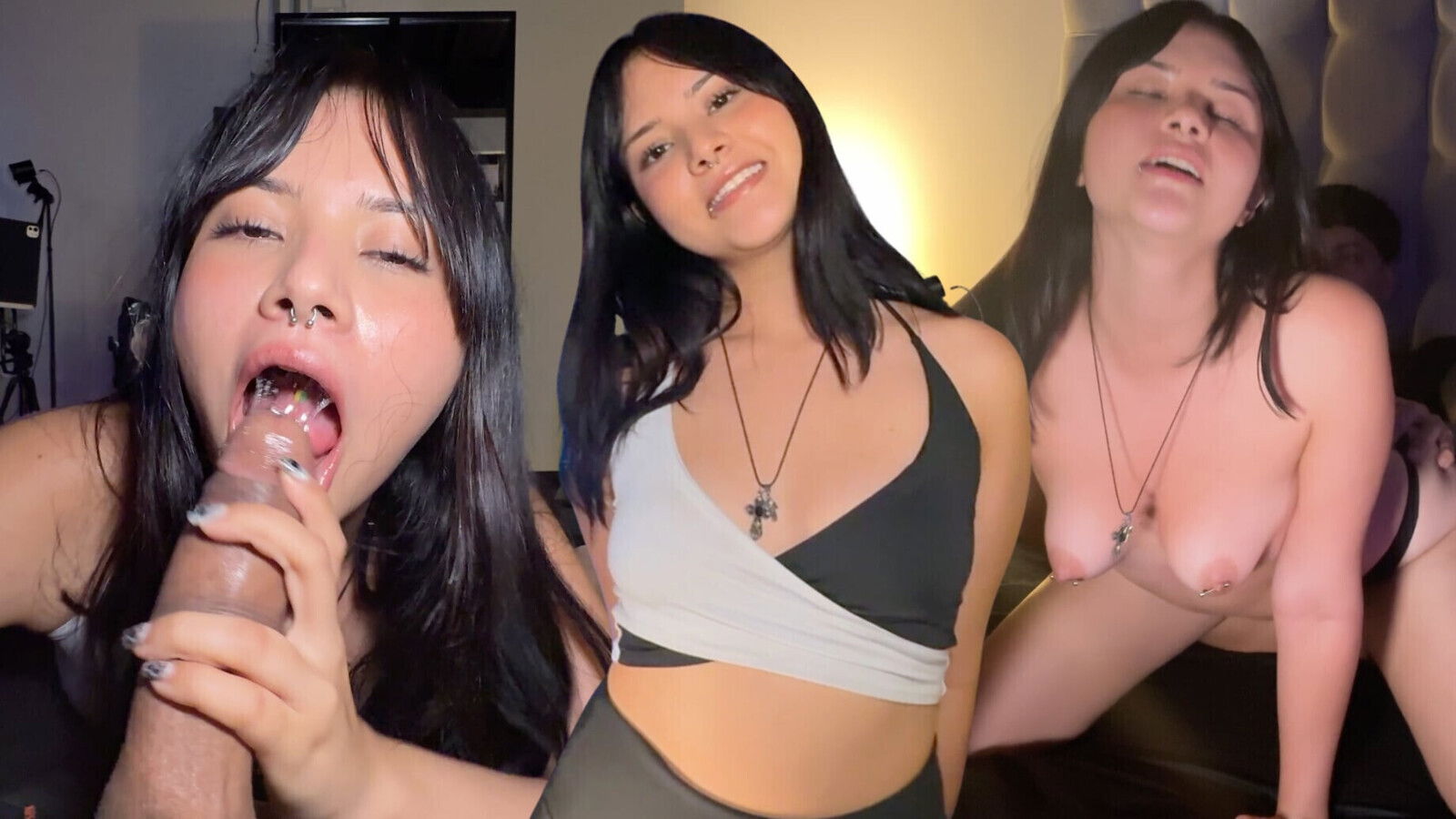 most innocent girl gives delicious blowjobs again, convincing fuck sextape