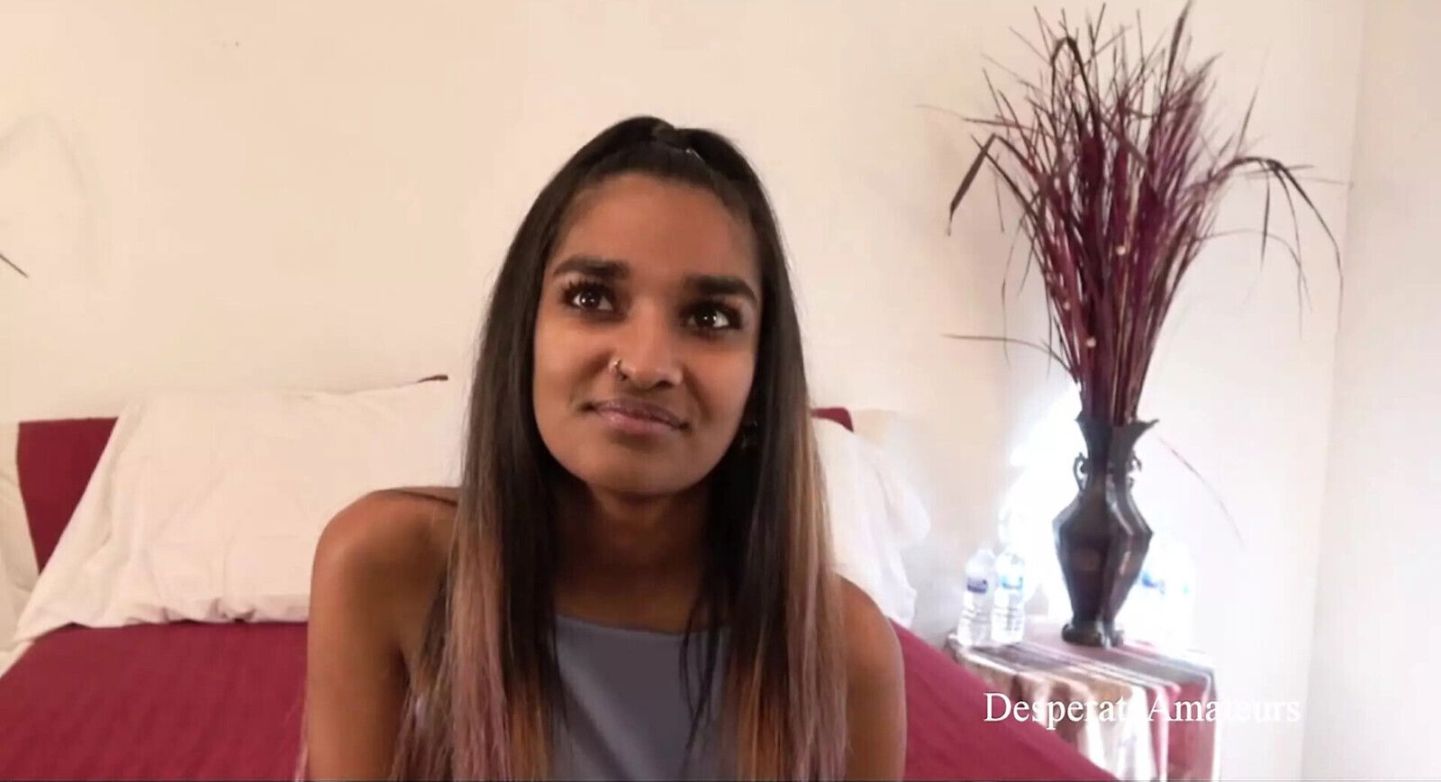 Desperate Amateurs Abby Kama Sutra Missbehavin their tight pussies stretched out.