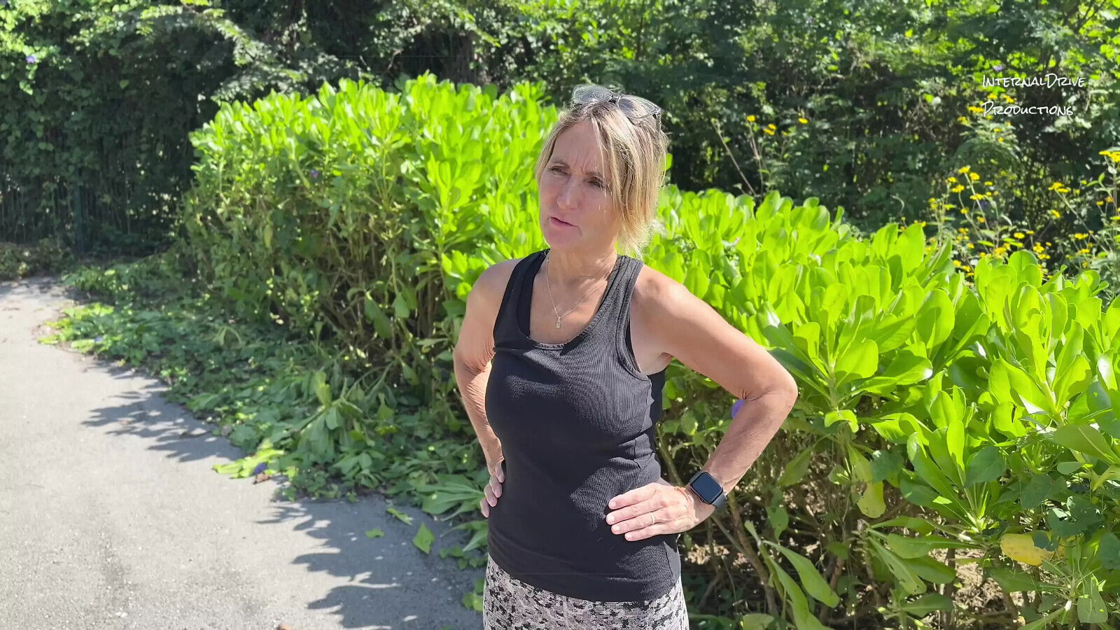 Outdoor Podcast with Pornstar