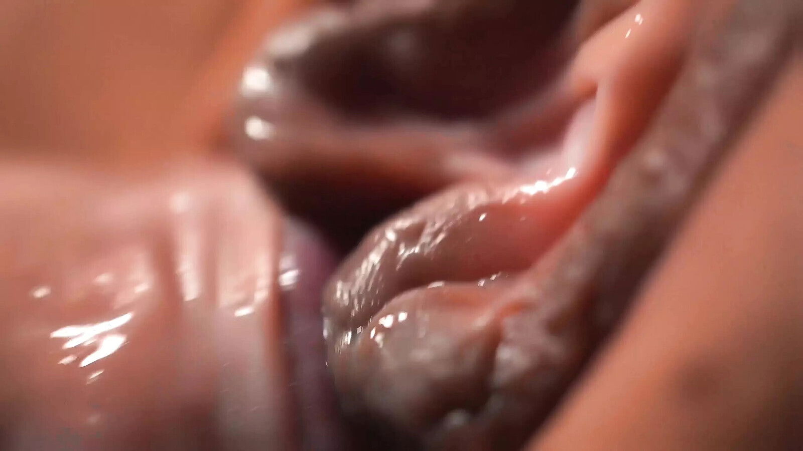 Penetrations Dripping From Pussy Macro Lens