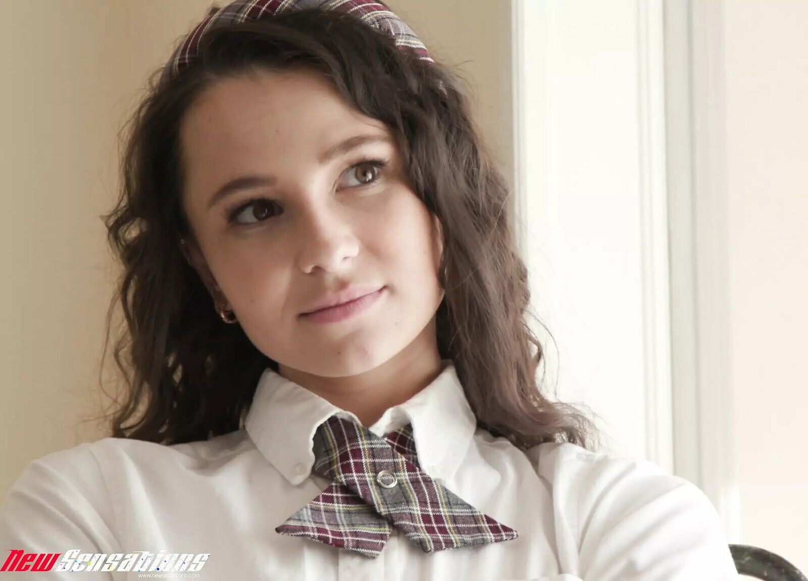 Schoolgirl Gets Mouthful Holiday Treats