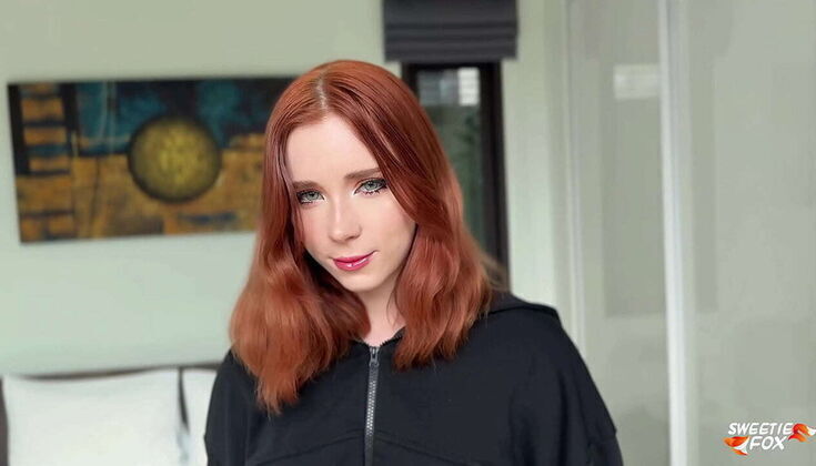 Sweetie Black Bull's Wild Outdoor Fuck Busty Redhead Takes Doggystyle Cowgirl