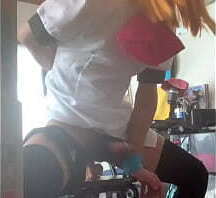 竜宮レナ 女装オナニー