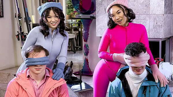 Snowed Swapped Step Sisters