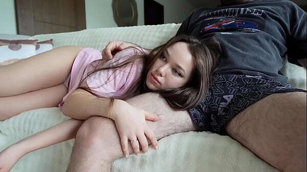 Fucked stepsister while watching