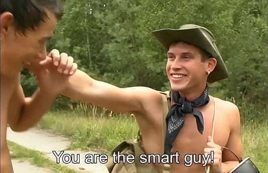 Horny trio take advantage their monster dicked buddy!