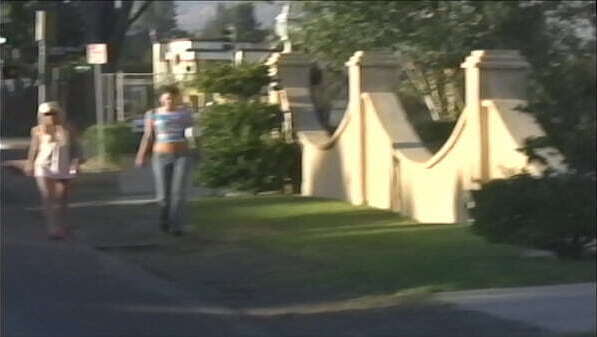 Christine Threesome Scene With Another Girl Rides Dick