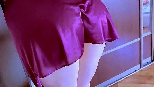 found stepmom nightgown panties, must have been looking something, made horny fucked pussy