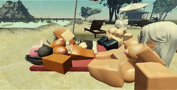 4some beach with @pinkiestkristy @Femboy Hera @enjel aesideu