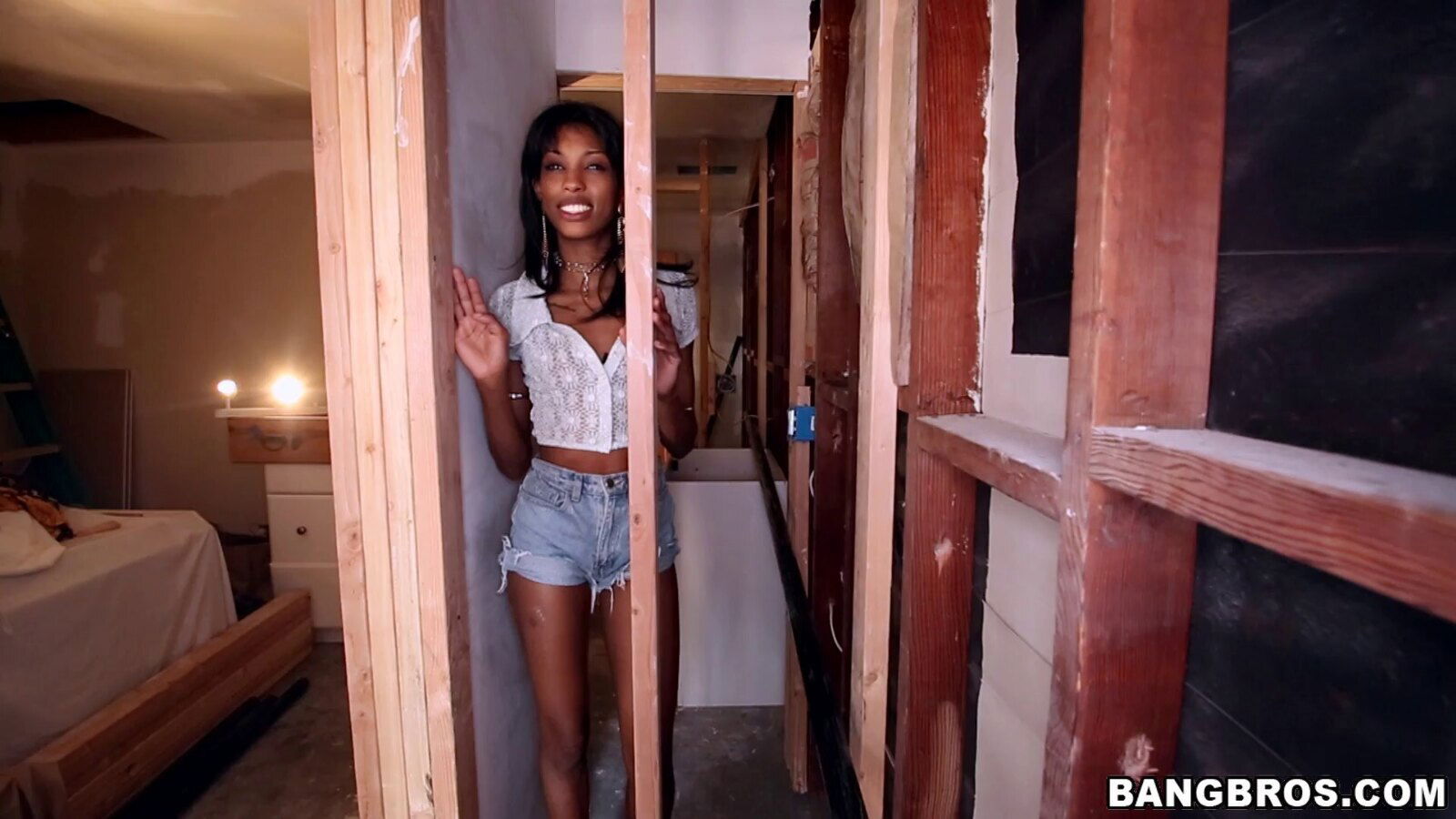 Small boobed homemade video with Adriana Malao lover