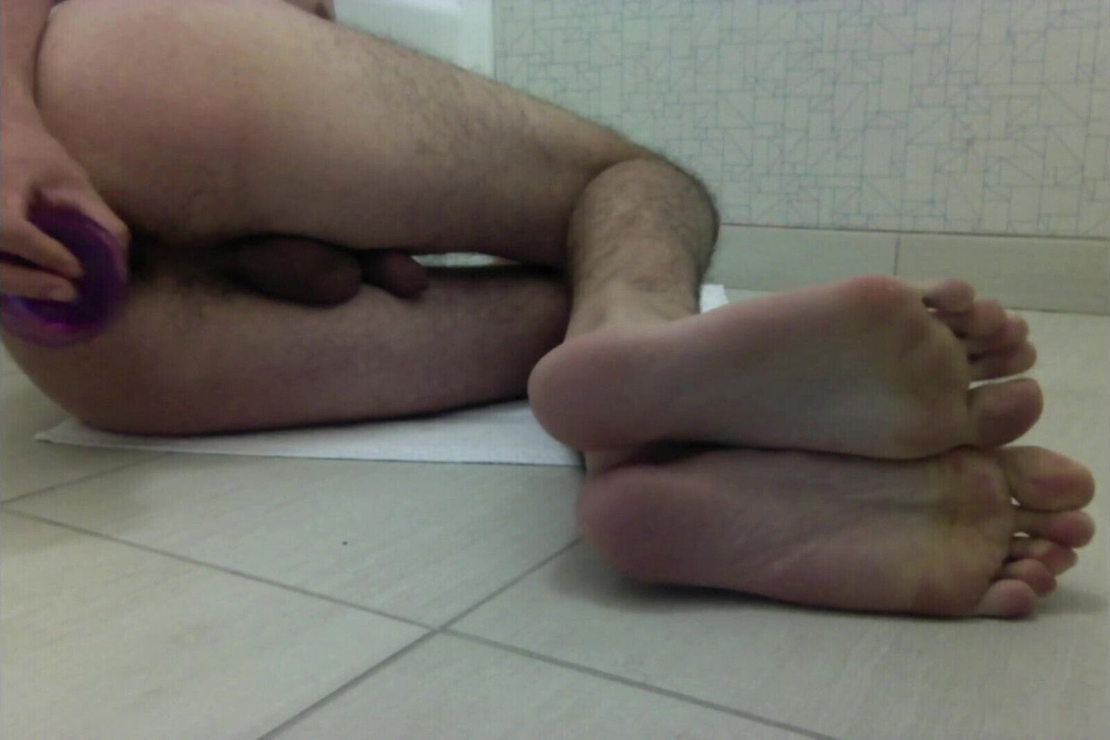 Dildo, Ass, And Feet