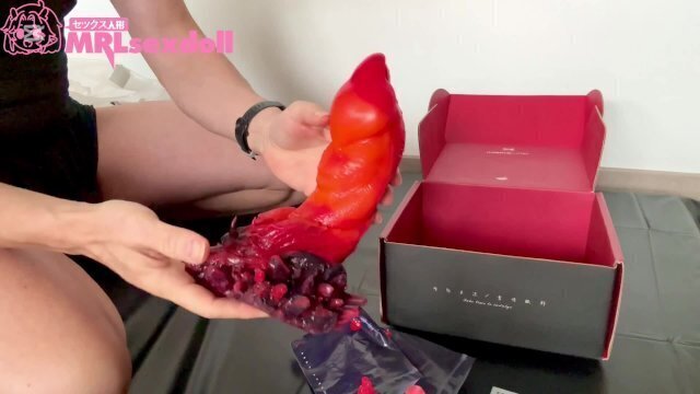 Unboxing MRLsexdoll futa Lucy doll Azur Dragon dildo. code 'Eric' discount webshop