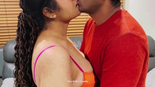 Indian Milf Locking with Son’s Friend Intense Deep Kissing Tongue Sucking Moaning